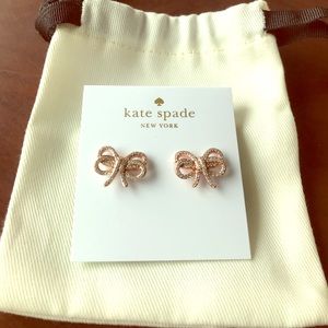 Kate Spade Bow Meets Girl earrings
